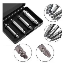 Jogo Saca Parafuso com Broca 4 Pçs Rocast 96,0002 Solta Fácil - 1