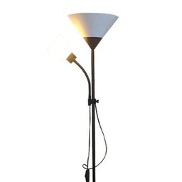 Luminária Abajur Chão Duo Floor Pedestal Articulada Lustre Decoraçao Iluminaçao - 1