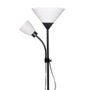 Ver mais imagens de Luminária Abajur Chão Duo Floor Pedestal Articulada Lustre Decoraçao Iluminaçao