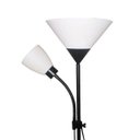 Ver imagem 2 de Luminária Abajur Chão Duo Floor Pedestal Articulada Lustre Decoraçao Iluminaçao