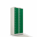 Ver imagem 1 de Armário de Aço Distribuidor 30 Portas - Nk 2415 Nilko Armários Verde Chave Padrão