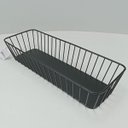 Ver imagem 5 de Bandeja Decorativa de Metal Preto 7x35x12cm Servir Mesa Organizar Café Aparador