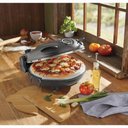 Ver imagem 6 de Forno de Pizza Elétrico Completo Italiano para Cozinhar em Casa com a Família Grafite 110v