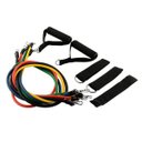 Ver imagem 2 de Kit Tubing Elasticos Fitness Exercicios Funcional Extensores