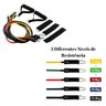 Kit Tubing Elasticos Fitness Exercicios Funcional Extensores - 3
