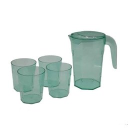 Conjunto 1 Jarra 1,5 litros Com 04 Copos 400 ml Dehaus - 7