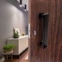 Ver imagem 6 de Puxador Porta Residencial Inox Preto 400mm entre furo
