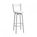 Ver imagem 1 de Banqueta Alta Giratória com Encosto Espanha