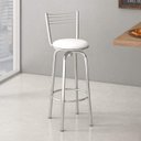 Ver imagem 2 de Banqueta Alta Giratória com Encosto Espanha