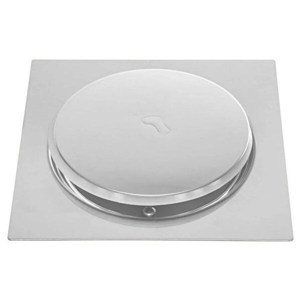 Kit 4 Ralos Click Inteligente Aço Inox Pop Up Banheiro Lavabo Casa 15x15 - 2