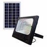 Refletor Solar 25W Luminária Holofote Placa Sensor Bateria Energia - 1