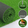 Grama Sintética Artificial 12mm 5m² com Proteção Uv e Anti-fungo 2,00 X 2,50m - 2