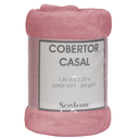 Ver imagem 1 de Cobertor de Casal Sonhare Sultan 300g 1,80 X 2,20 M - Rosê