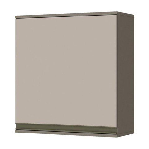 Armário Aéreo Henn 1 Porta Connect 60 Cm C53 Duna/cristal