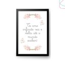 Ver imagem 1 de Quadro Decorativo - Te Amo Infinito Vai e Volta Aquarela:preta