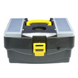 Caixa Estojo Organizador Para Pesca e Ferramentas 4 Bandejas H. I. Modelo CX-4BJ-ESP-P