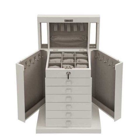 Porta Jóias Pequena Notável Branca