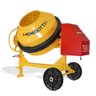 Betoneira 400l Rental com Motor Trif 2cv 220v 60hz 4p com Roda Maciça Menegotti - 1
