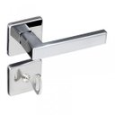 Ver imagem 1 de Fechadura para Banheiro com Roseta Quadrada ZM 409B Concept Pado