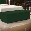 Ver imagem 1 de Calçadeira Baú Navi 160 para Cama Queen Z-018 Sued Verde Aradecor