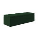 Ver imagem 3 de Calçadeira Baú Navi 160 para Cama Queen Z-018 Sued Verde Aradecor