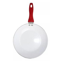 Frigideira Grossa Vermelha 22 Cm Cerâmica Antiaderente - 1