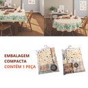 Ver imagem 6 de Toalha de Mesa 4 Lugares Lepper Pop Quadrada 1,40x1,40m Algodão Poliéster Folhagem Tropical Palmas