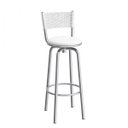 Ver imagem 1 de Banqueta Giratória com Encosto Noruega 99cm Branco