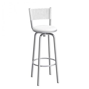 Banqueta Giratória com Encosto Noruega 99cm 