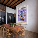 Ver imagem 4 de Quadro Canvas Berlin Vaso Flores 70x50cm Mold Branca