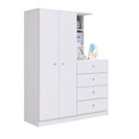 Ver imagem 7 de Kit Conjunto Quarto Infantil Montessoriano c/ Cama Casinha, Escrivaninha, Poltrona e Guarda Roupa