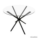 Ver imagem 4 de Base Pé de Mesa Palito Vidro ou Madeira 0,80 para Cozinha Restaurante Bar Preto Ql