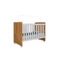Ver imagem 2 de Berço Mini Cama 97cm x 132,8cm Catatau New Marrom/Nature/Branco