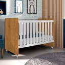 Ver imagem 4 de Berço Mini Cama 97cm x 132,8cm Catatau New Marrom/Nature/Branco