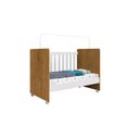 Ver imagem 5 de Berço Mini Cama 97cm x 132,8cm Catatau New Marrom/Nature/Branco