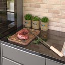 Ver imagem 2 de Espeto de Churrasco com Cabo de Madeira - Stolf 85cm