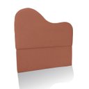 Ver imagem 3 de Cabeceira Solteiro Estofada para Cama Box em Bouclé