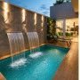 Ver imagem 6 de Kit com 2 Cascatas 25cm de Embutir na Parede com Acabamento em Aço Inox para Piscina