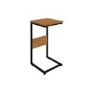 Ver imagem 2 de Mesa Lateral Apoio Aço Sala Estar Quarto Sofá Notebook Canela