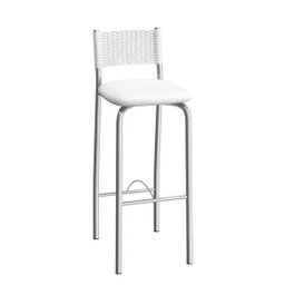 Banqueta com Encosto Mônaco 98cm  - 1