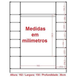 Loja Completa 5 Peças Magia Móveis - 7