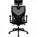 Ver imagem 4 de Cadeira Ergonomic Yama1 Preta/ Cyan Thunderx3