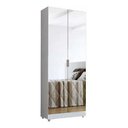 Ver imagem 1 de Sapateira com Espelho 2 Portas Magia - Branca - Muito Linda, Cheia de Prateleiras. Super