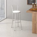 Ver imagem 2 de Banqueta com Encosto Moscou 101cm Branco