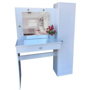 Penteadeira Camarim Branca com Luzes e Espelho Magia Móveis