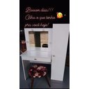 Ver imagem 3 de Penteadeira Camarim Branca com Luzes e Espelho Magia Móveis