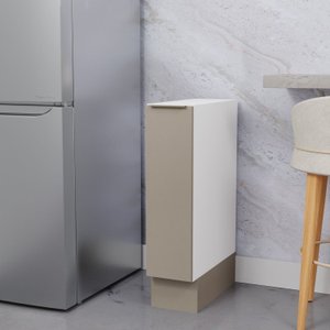 Balcão Porta Tempero 20cm sem Tampo com Rodapé Ipanema CabeCasa MadeiraOriginals