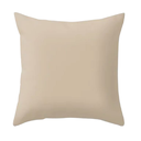 Ver imagem 2 de Kit 2 Capa de Almofada 40 X 40 Malha Lisa com Zíper:bege Avelã