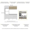 Ver imagem 4 de Armário de Cozinha Compacta 3 Peças Mp3695.891 Veneza Branco