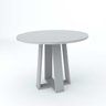 Mesa de Jantar New Ceval Isabela 100x100cm - 1
